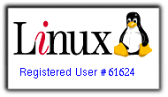 Registered Linux User #61624